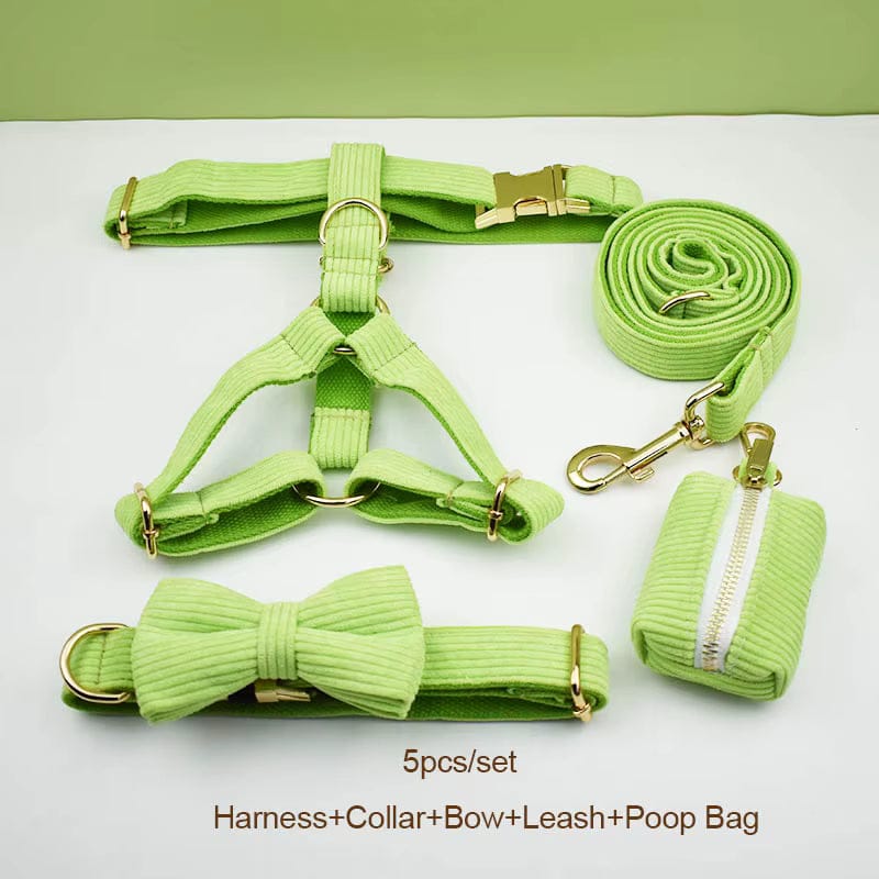 Apple Green Corduroy Set