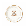 Baby Bear Plush Light Blue Dessert Plates, 12pcs