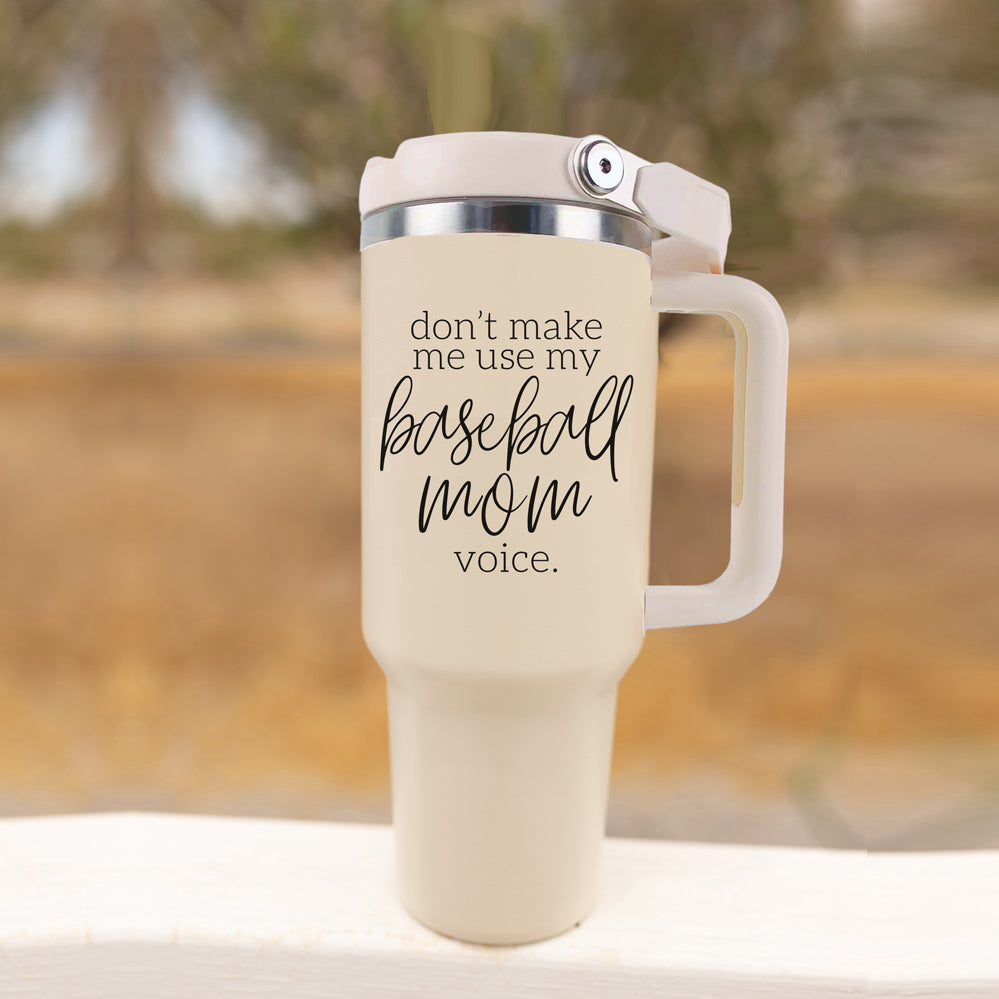 Baseball Voice 40oz