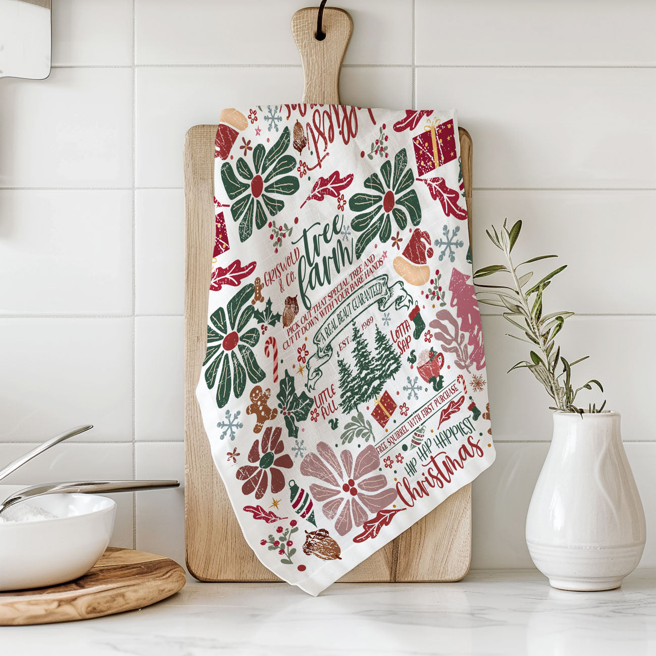 Boho Griswold Kitchen Towel