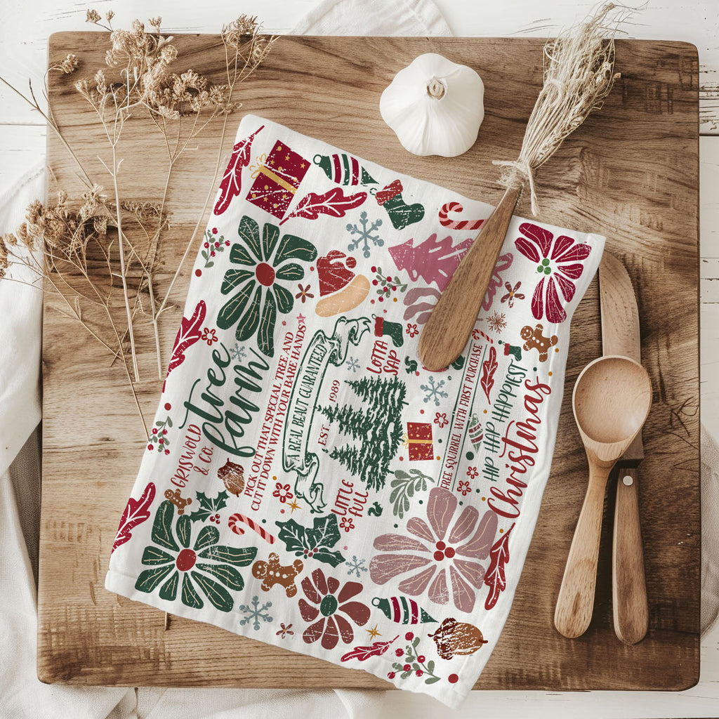 Boho Griswold Kitchen Towel
