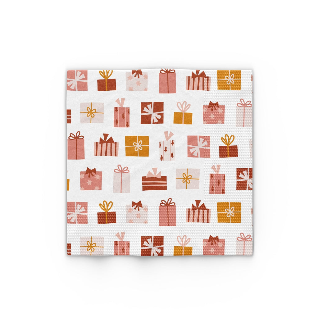 Christmas Present Icon Napkins