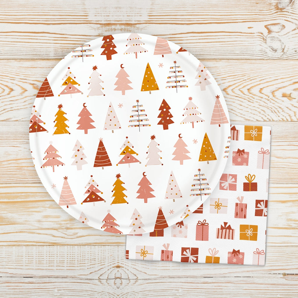 Christmas Present Icon Napkins