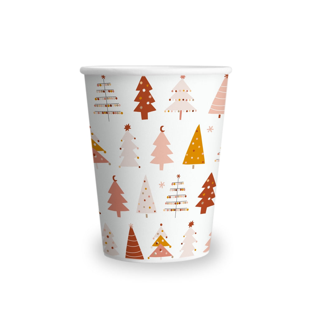 Christmas Tree Icon Cups