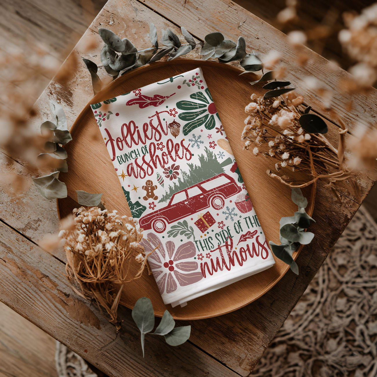 Boho Griswold Kitchen Towel