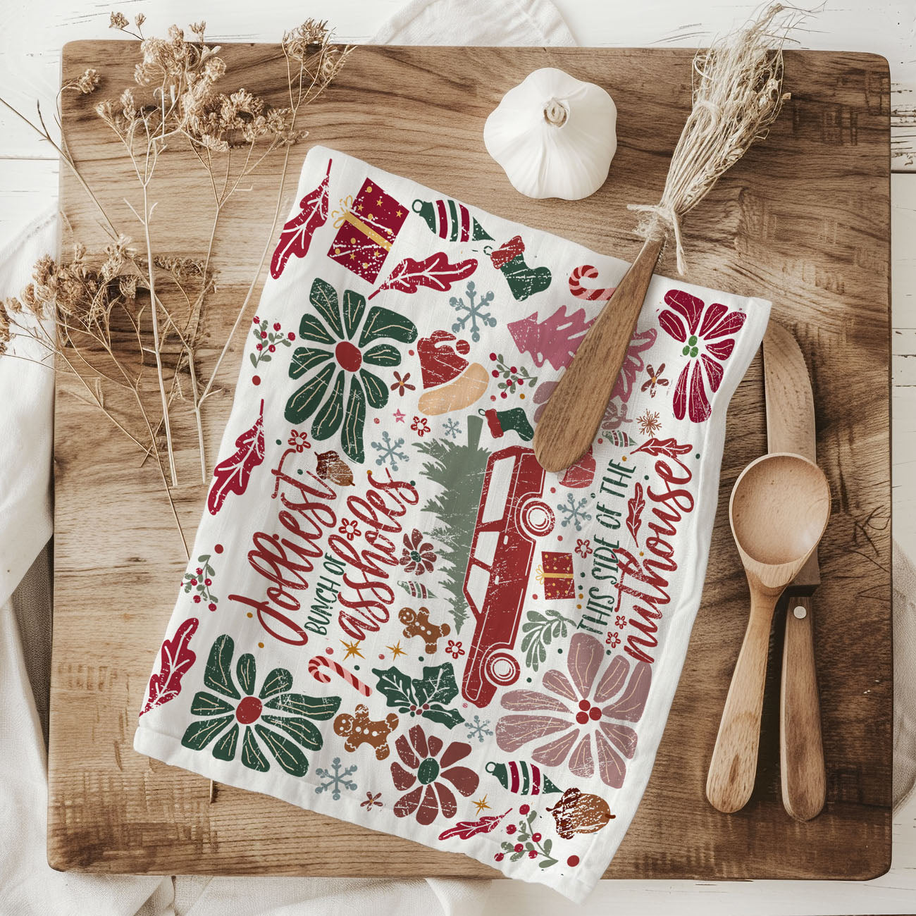 Boho Griswold Kitchen Towel