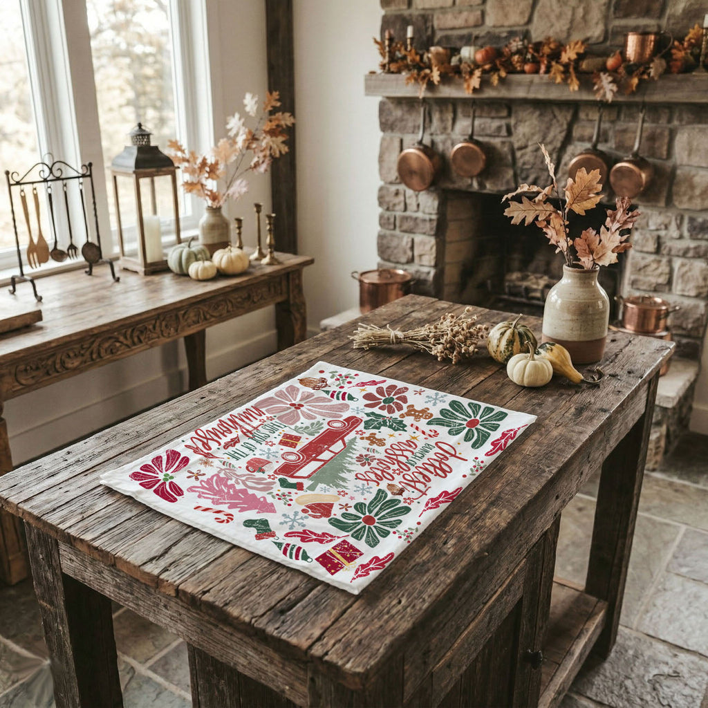 Boho Griswold Kitchen Towel