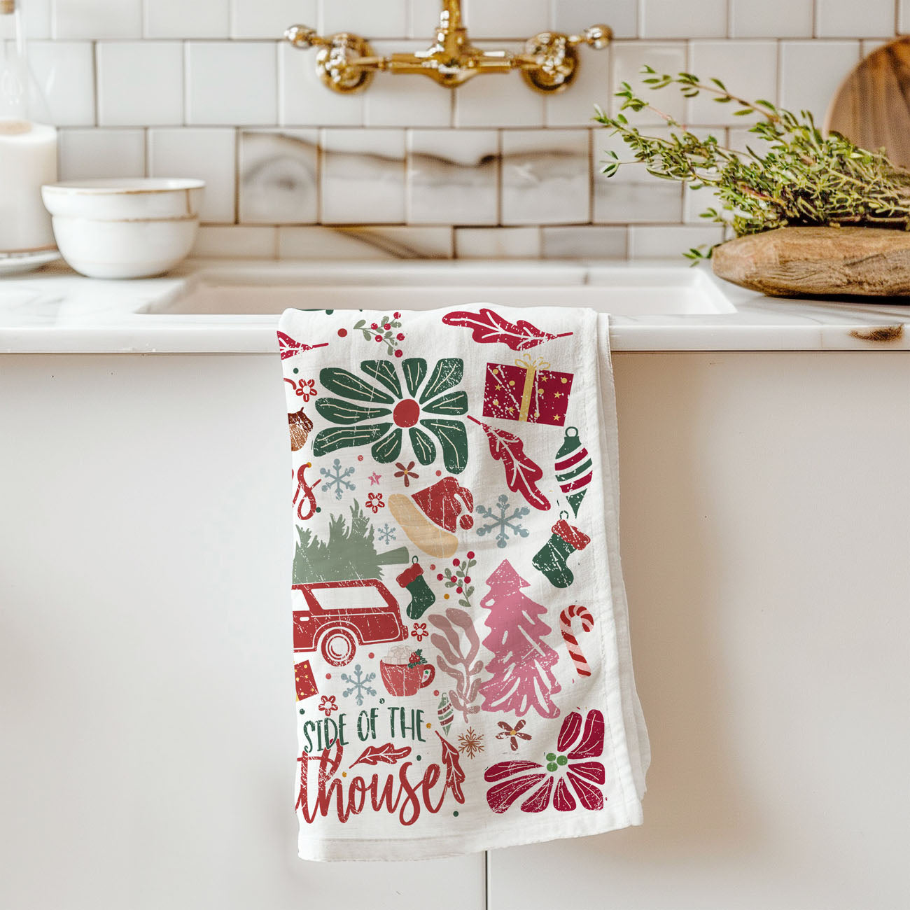 Boho Griswold Kitchen Towel