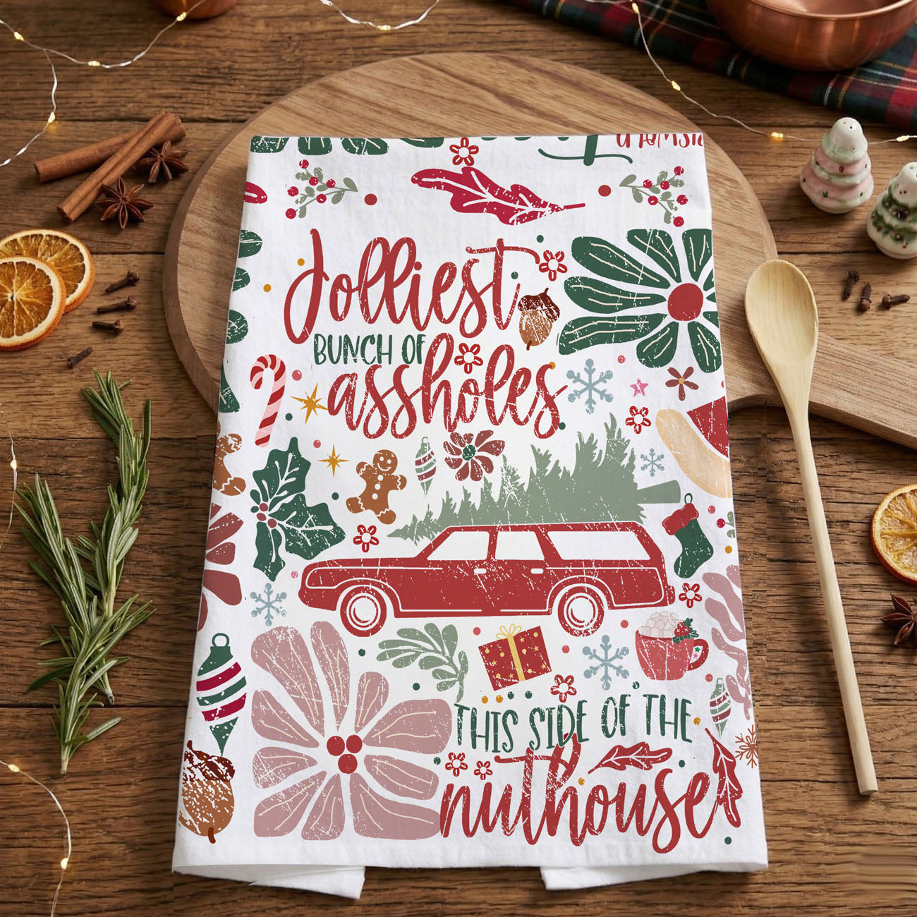Boho Griswold Kitchen Towel