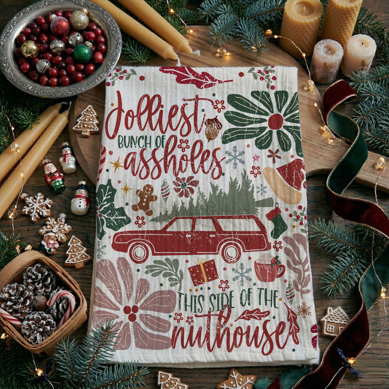Boho Griswold Kitchen Towel