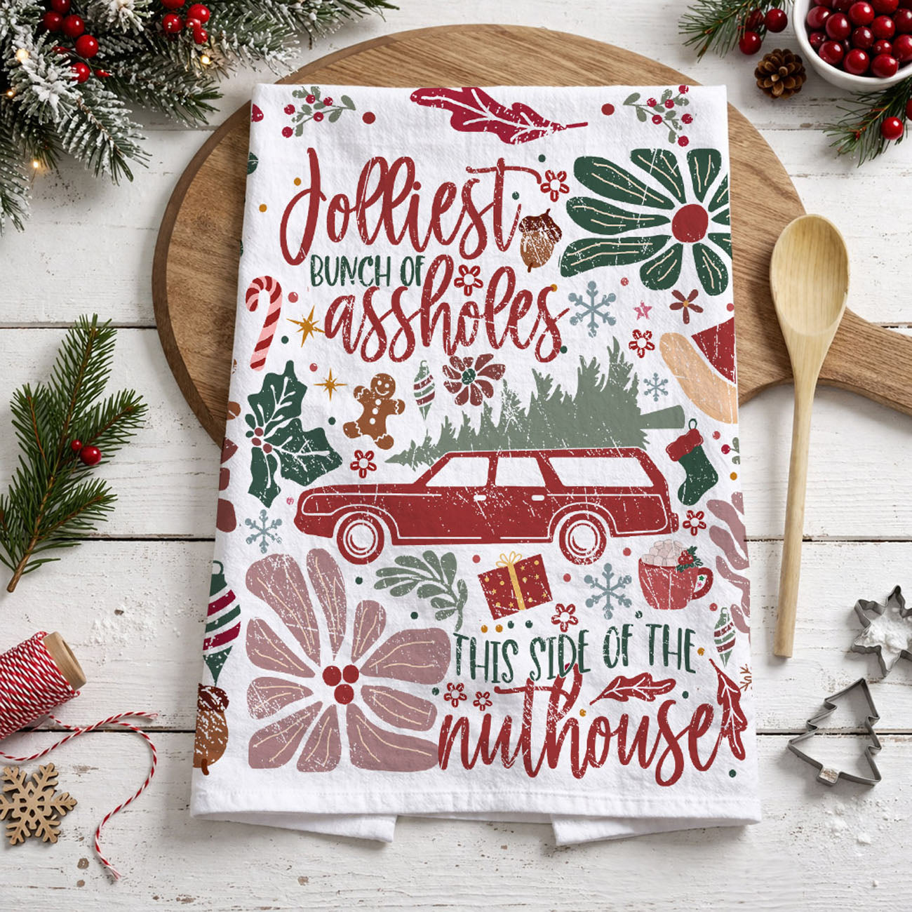 Boho Griswold Kitchen Towel