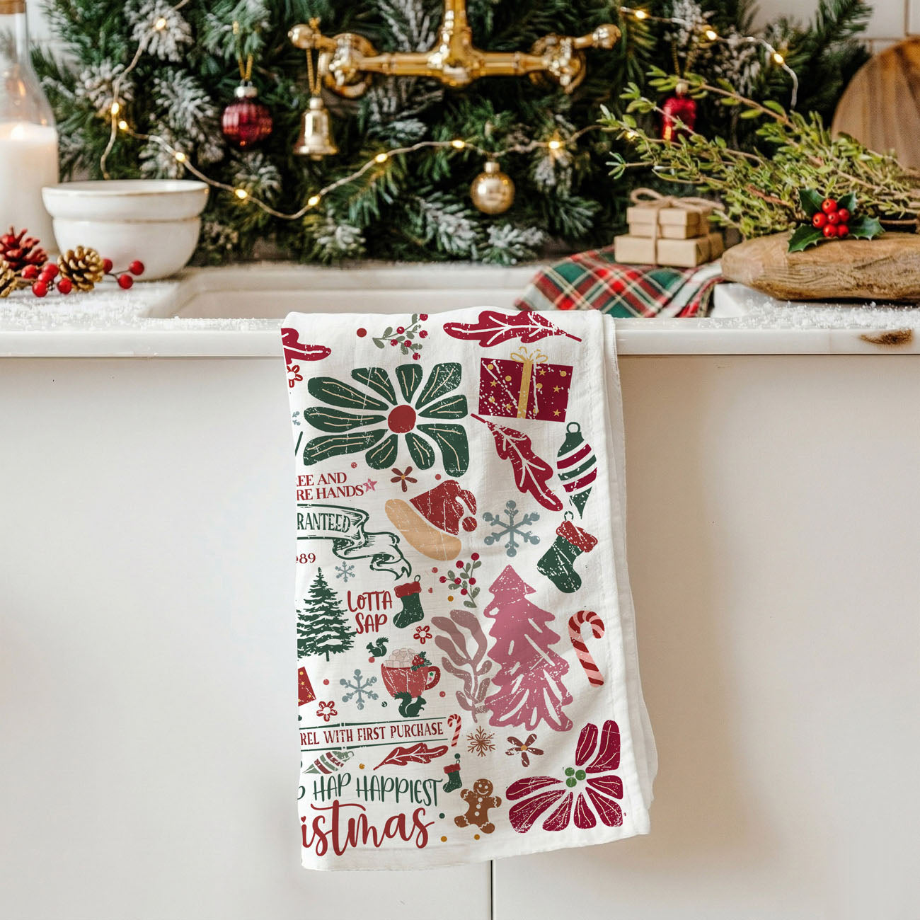 Boho Griswold Kitchen Towel