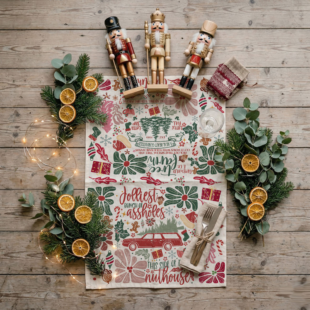 Boho Griswold Kitchen Towel