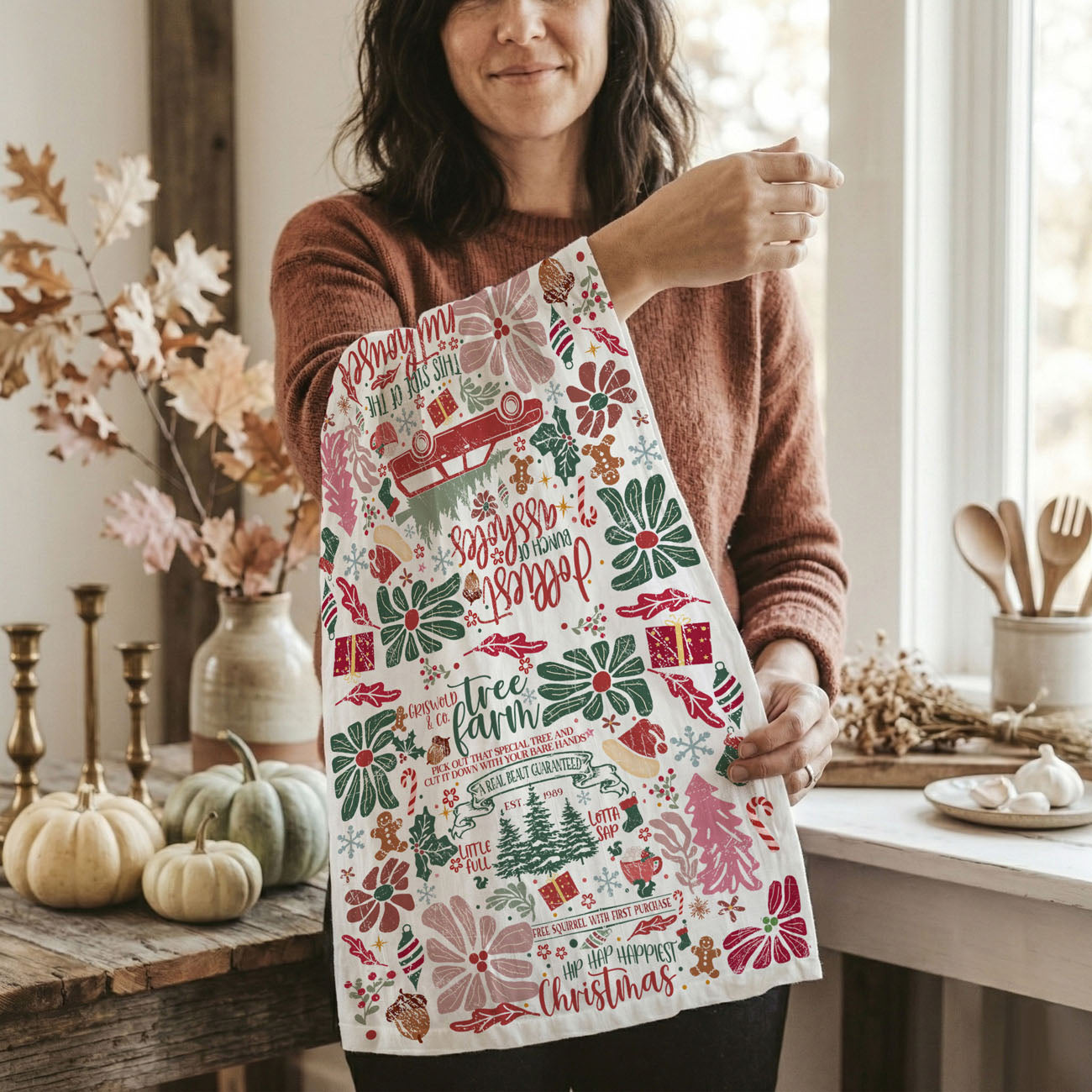 Boho Griswold Kitchen Towel