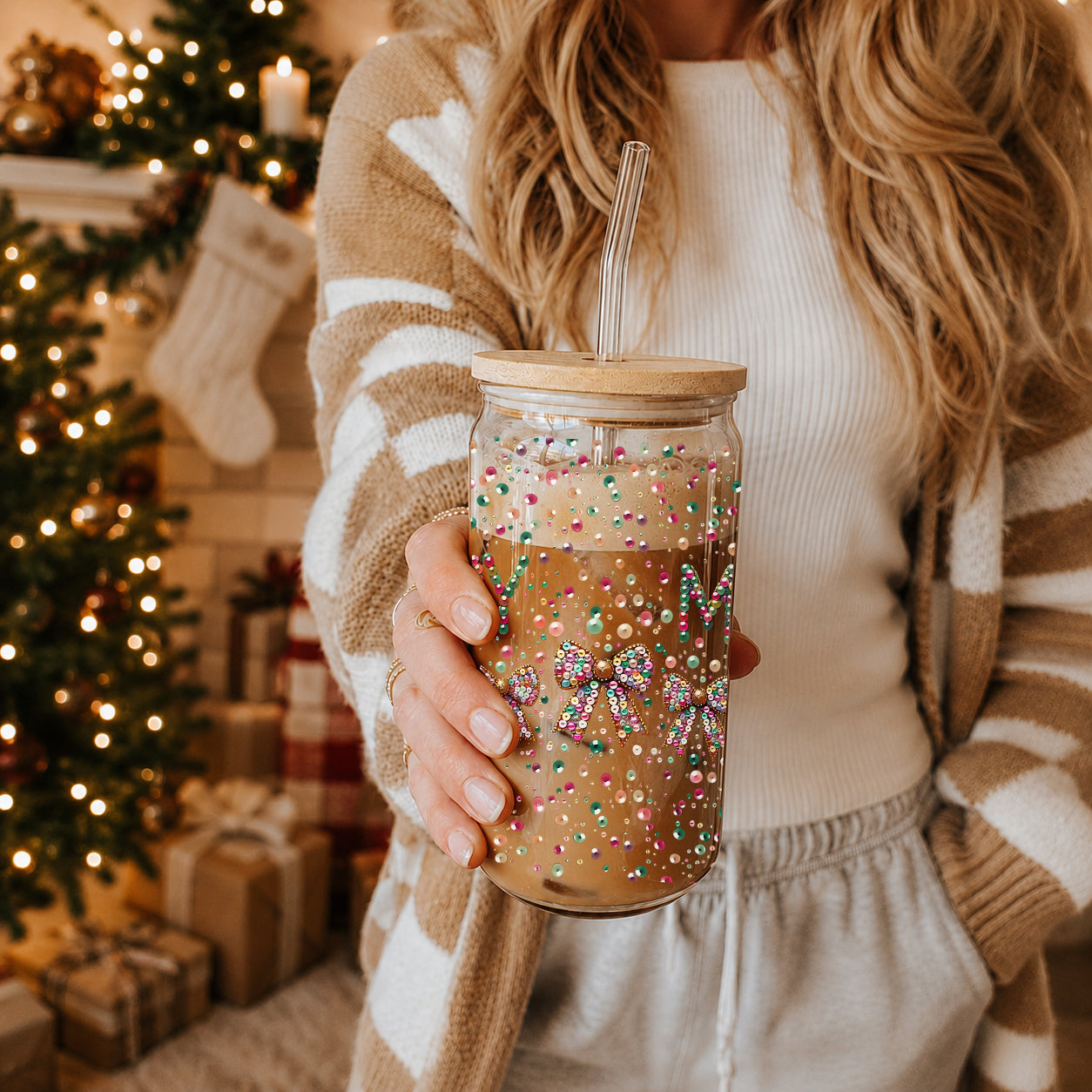 Sequin MERRY 17oz