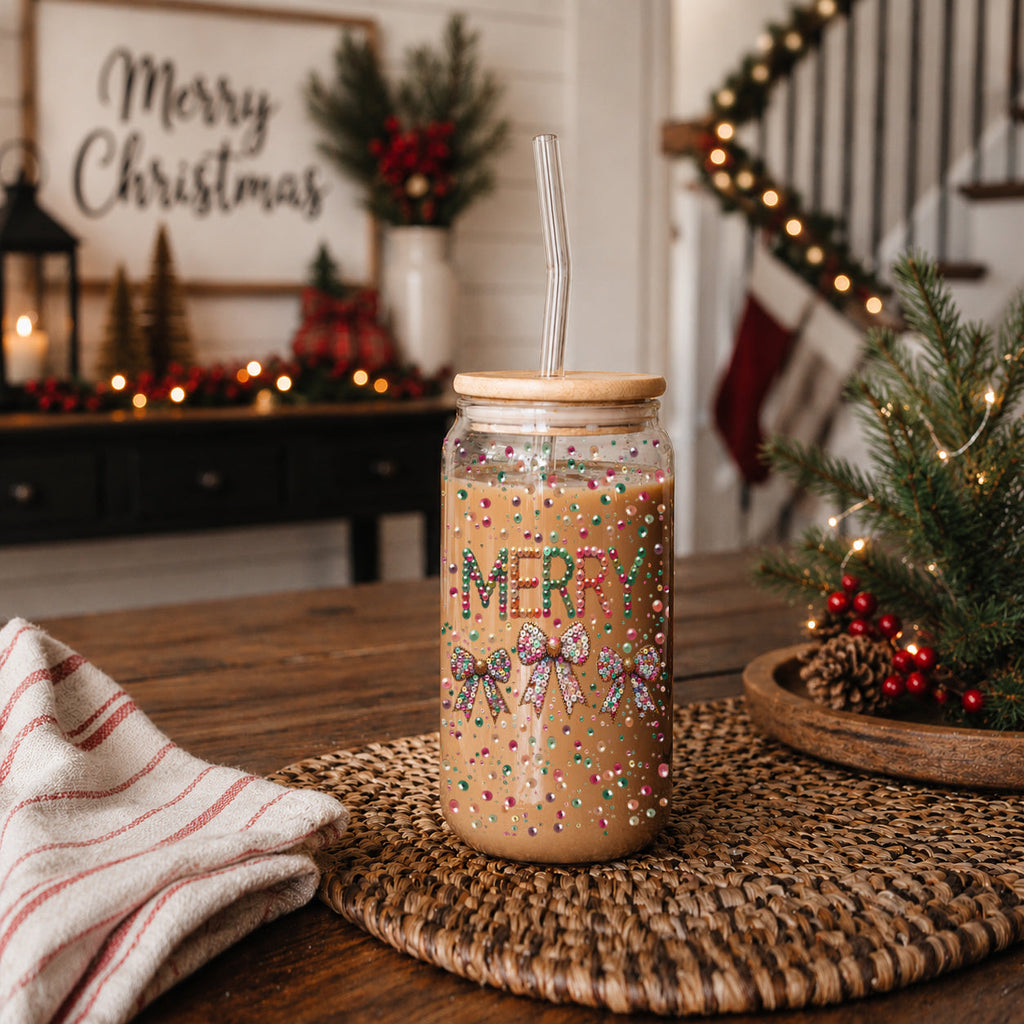 Sequin MERRY 17oz