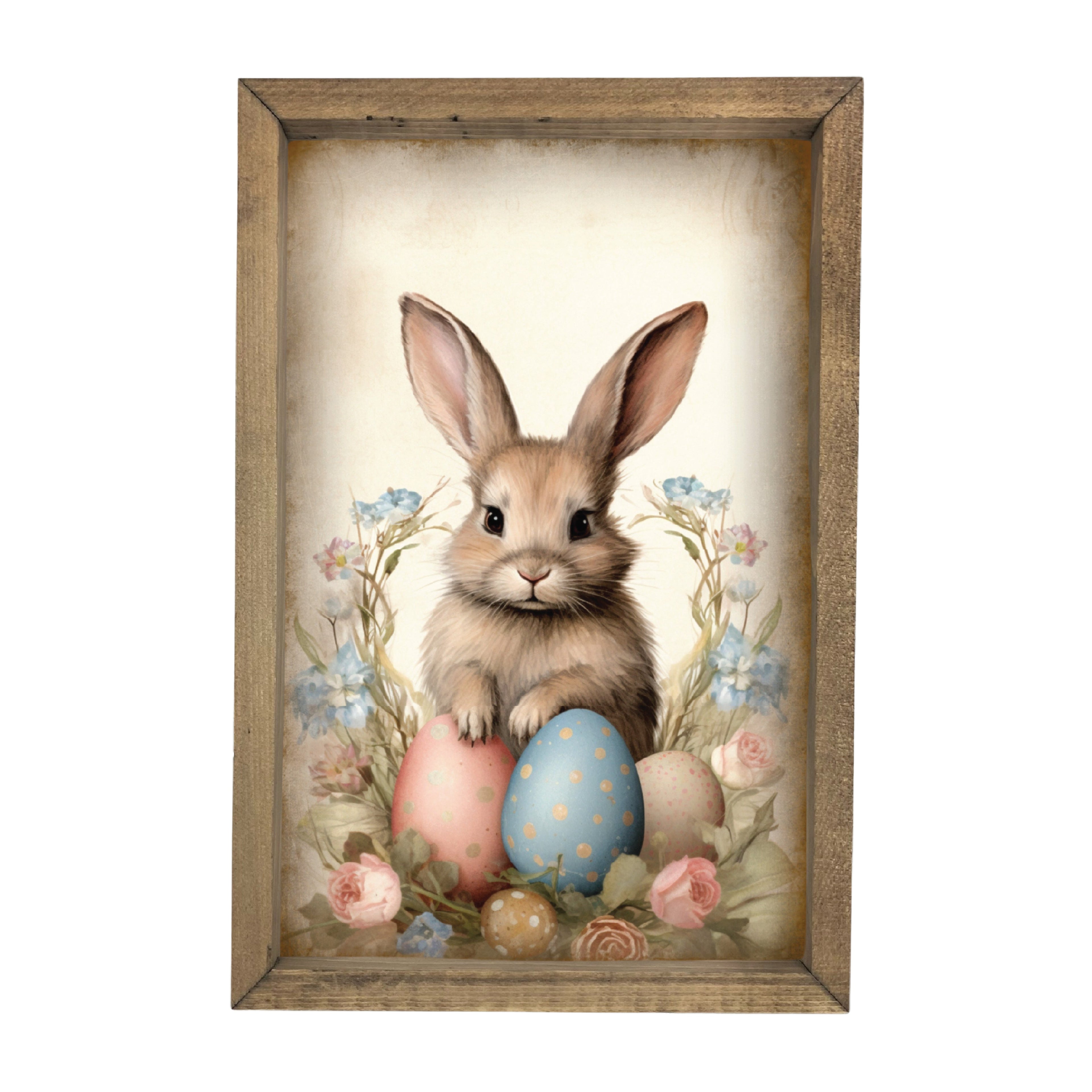 Baby Easter Bunny Framed Art
