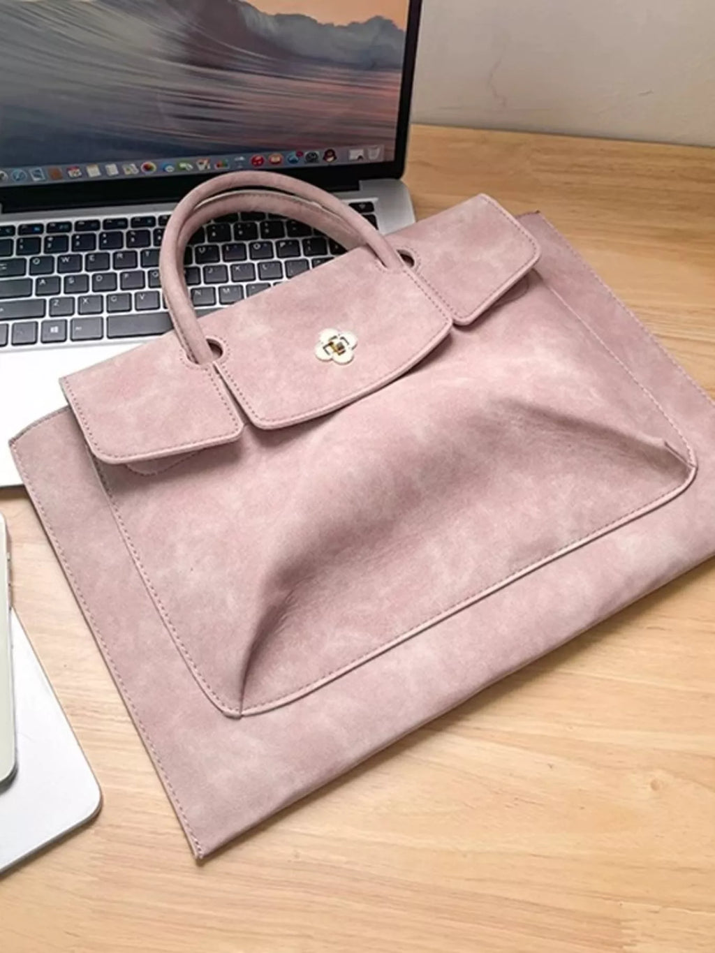 Top Handle Laptop Handbag