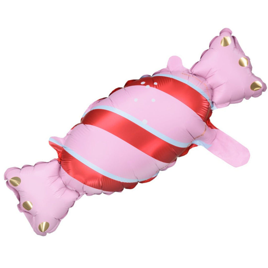 Pink Spiral Candy Balloons