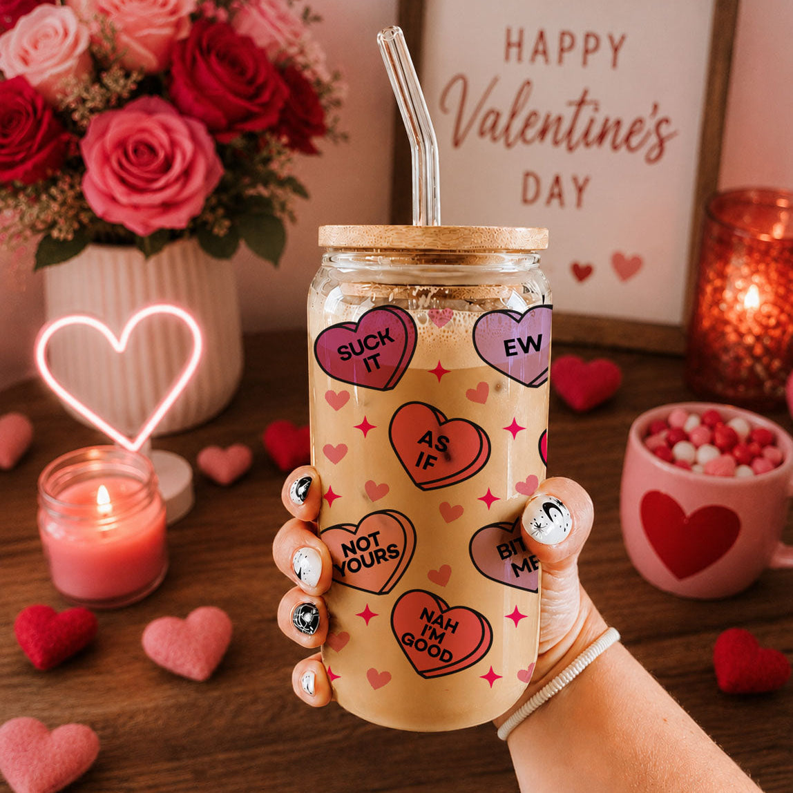 Candy Hearts 20oz