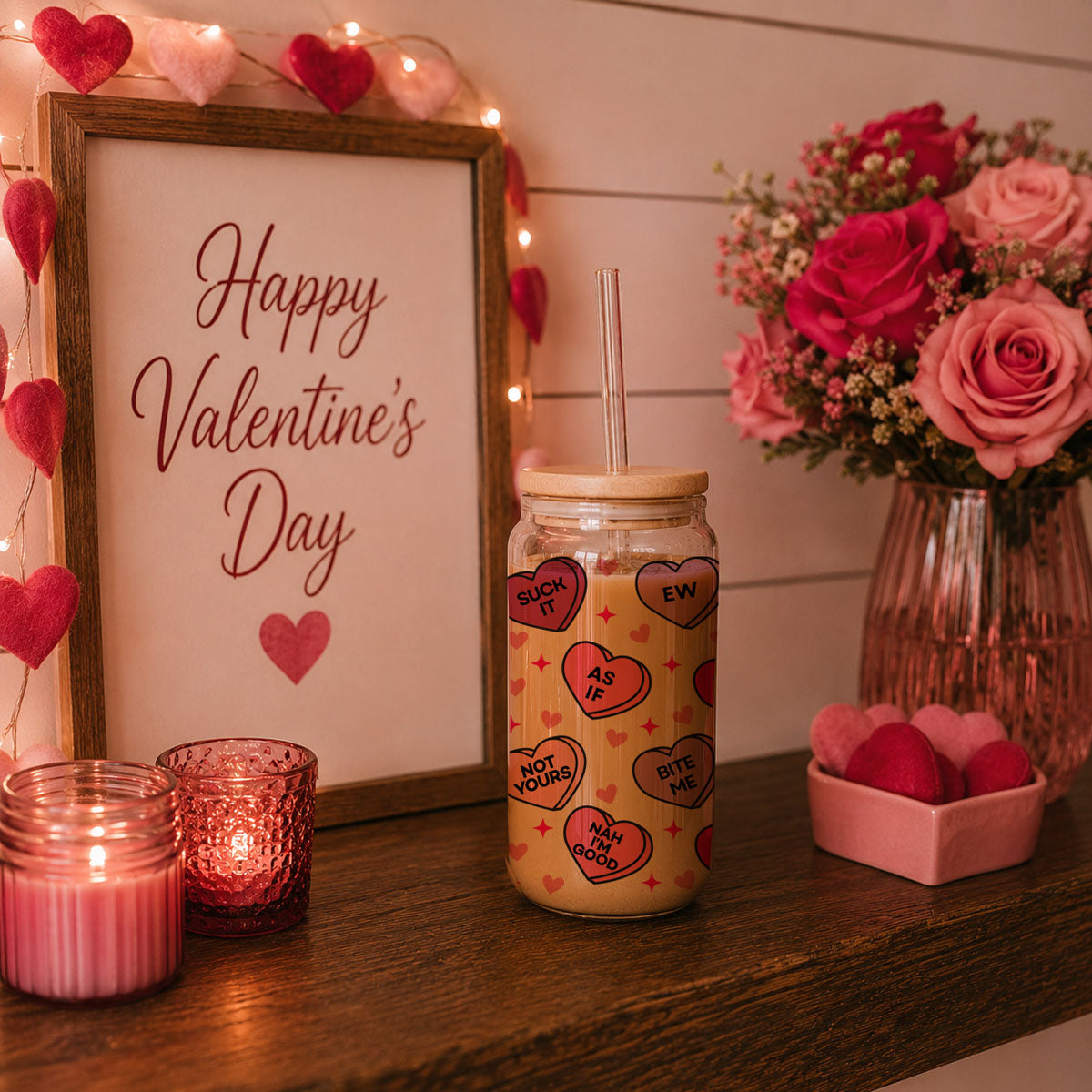 Candy Hearts 20oz