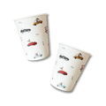 Car Birthday Party Patterned Cups (12pcs)
