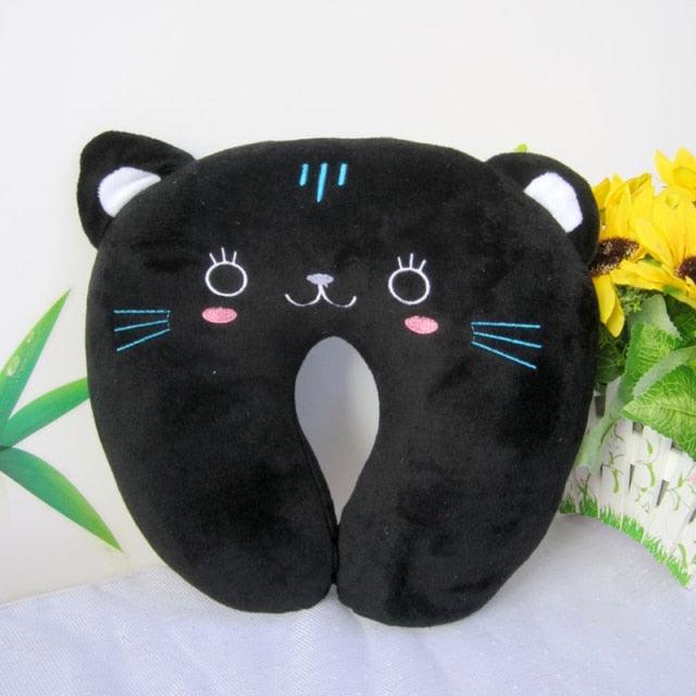Cartoon Kids U-shaped Pillow Plush Neck Pillow Nap Pillow Lunch Break Pillow Cervical Pillow Travel Pillows Multi-Color Cartoon U Shaped Neck Pillow Comfortable Travel Pillow Inflatable Pillow Neck Pillow Lightweight Soft Pillows Comfortable for Children