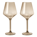 Saint Tropez Acrylic Stemmed Wine Glassware, Set of 2