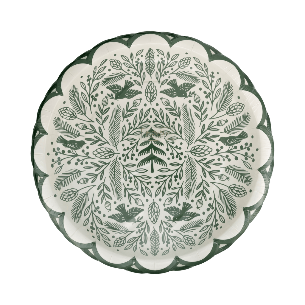 My Minds Eye - Woodland Scalloped 10" Plate