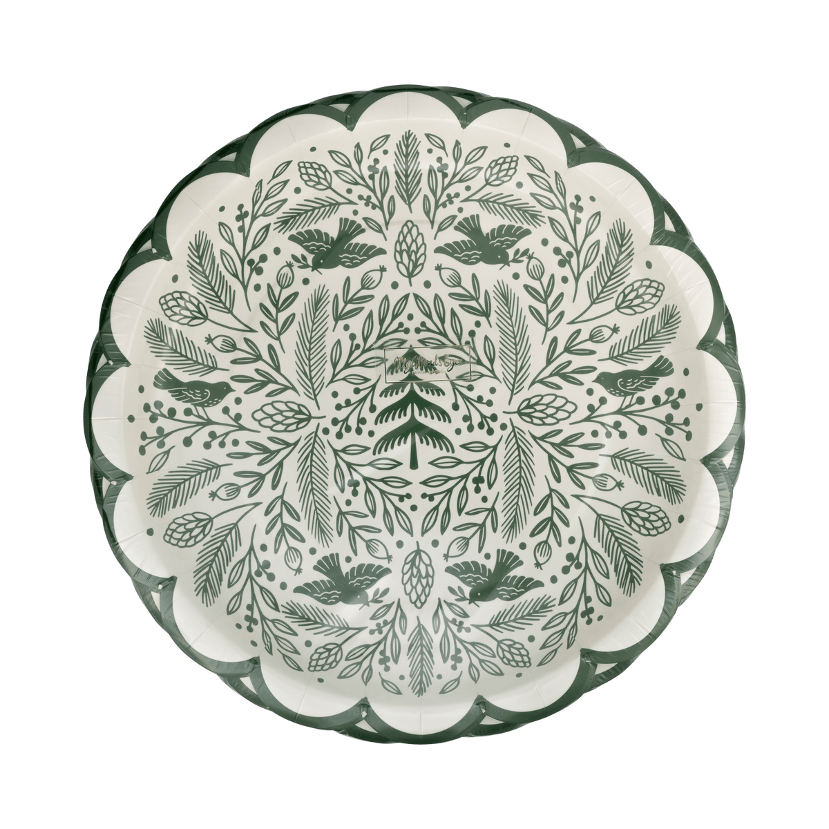 My Minds Eye - Woodland Scalloped 10" Plate
