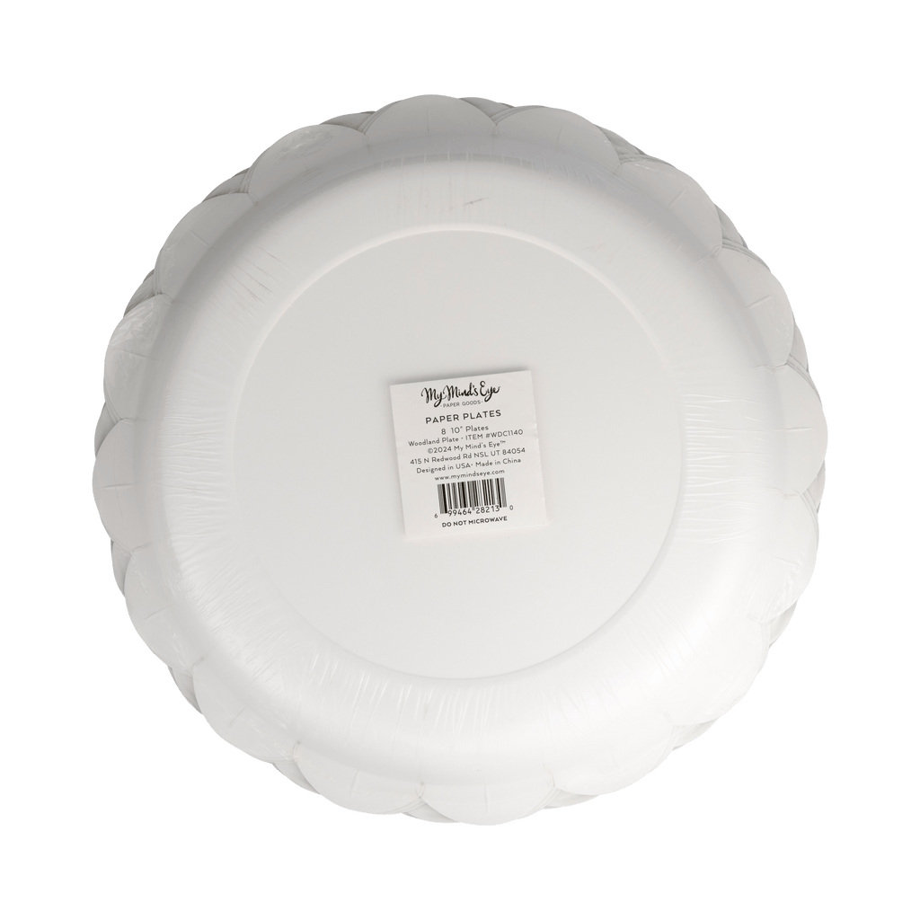 My Minds Eye - Woodland Scalloped 10" Plate