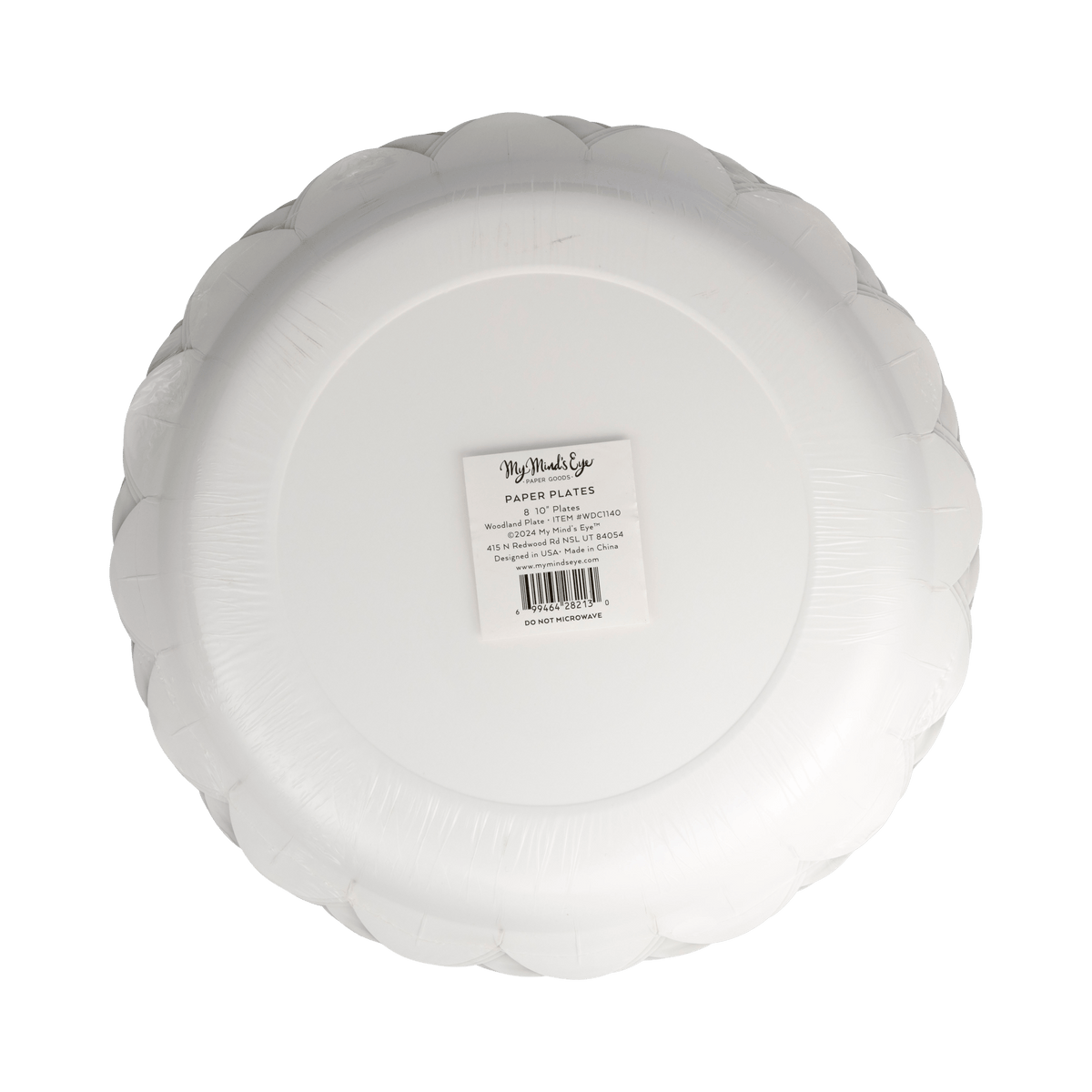 My Minds Eye - Woodland Scalloped 10" Plate