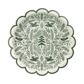 My Minds Eye - Woodland Scalloped 10" Plate