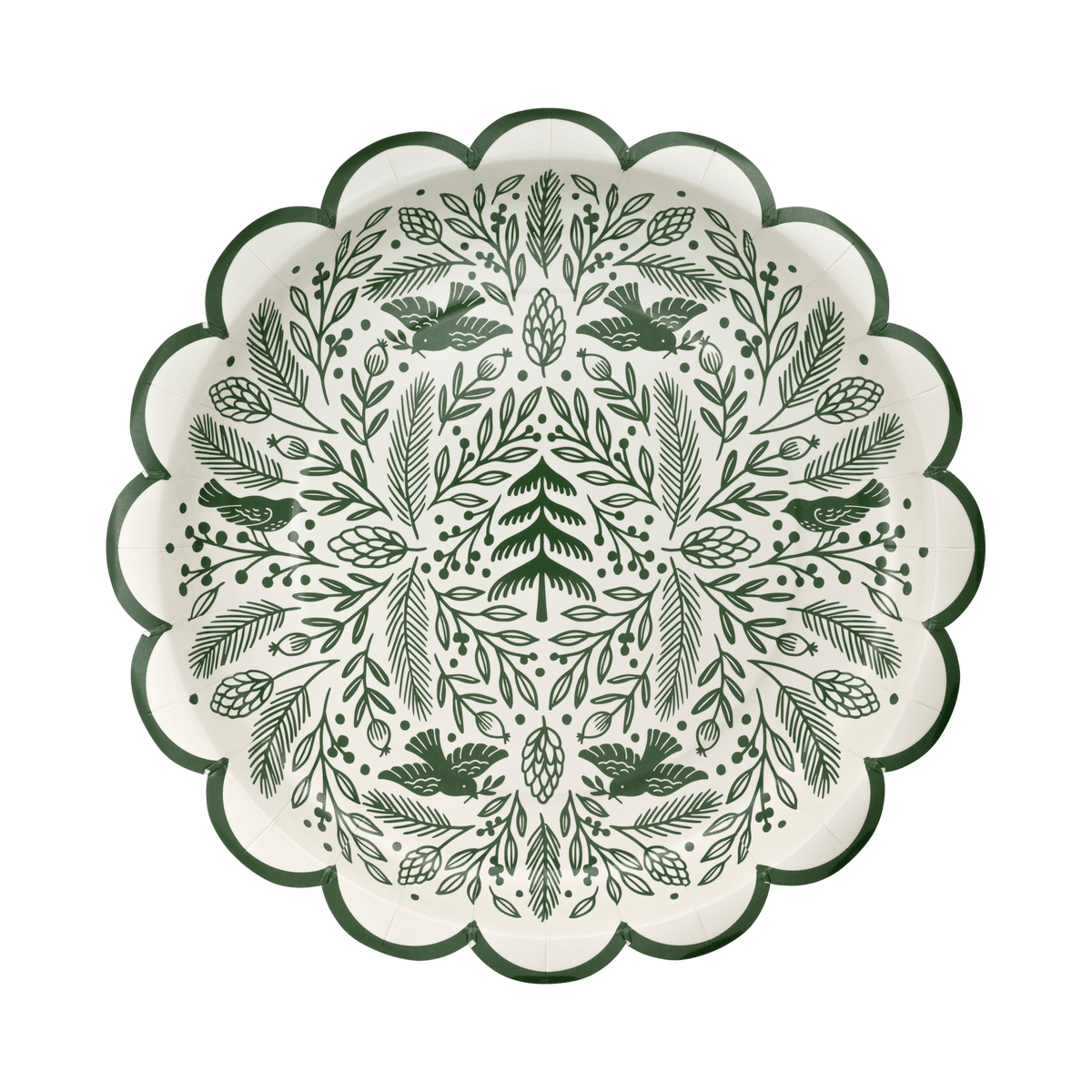 My Minds Eye - Woodland Scalloped 10" Plate