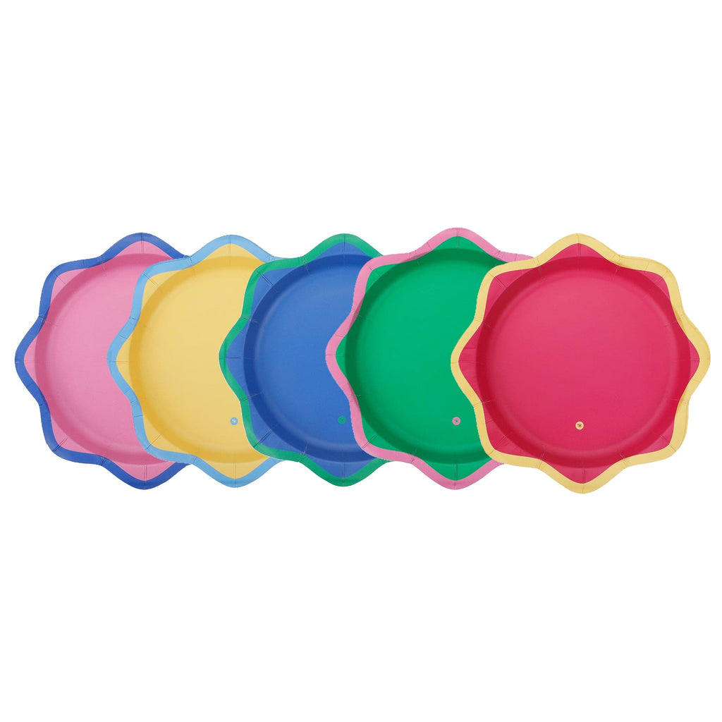 Colorwave Dessert Plates (10 ct, 5 colors)