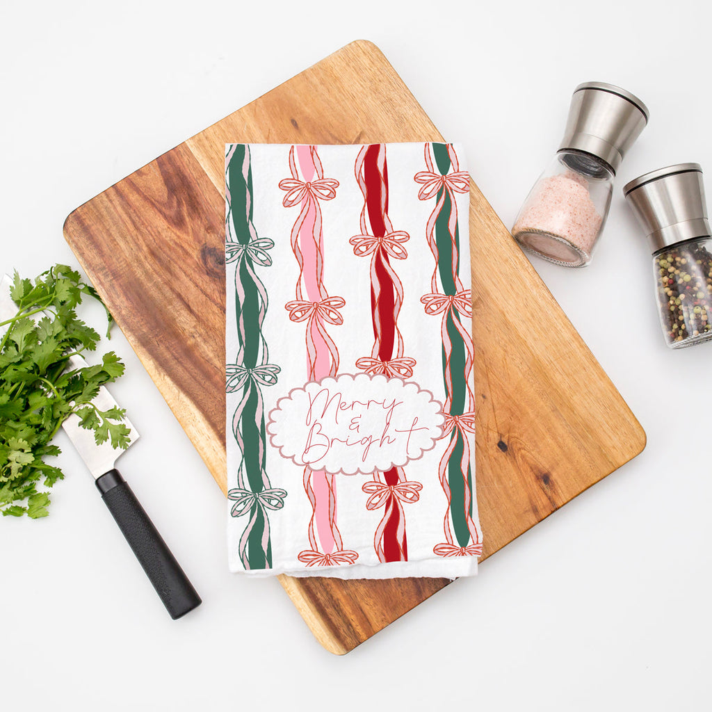 Merry and Bright Kitchen Towel
