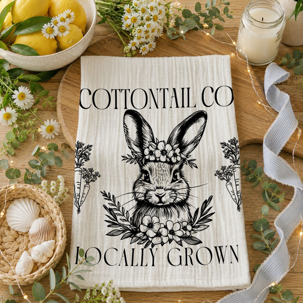 Cottontail Co. Towel