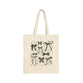 Cute Gothic Halloween Tote Bag for Spooky Sister Who Loves Bows