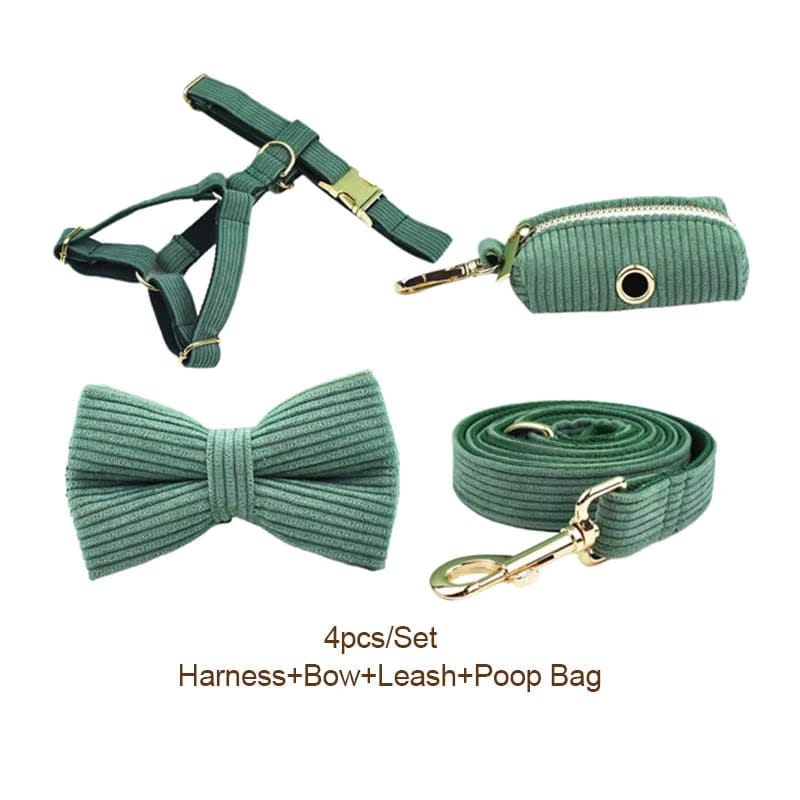 Dark Green Corduroy Set