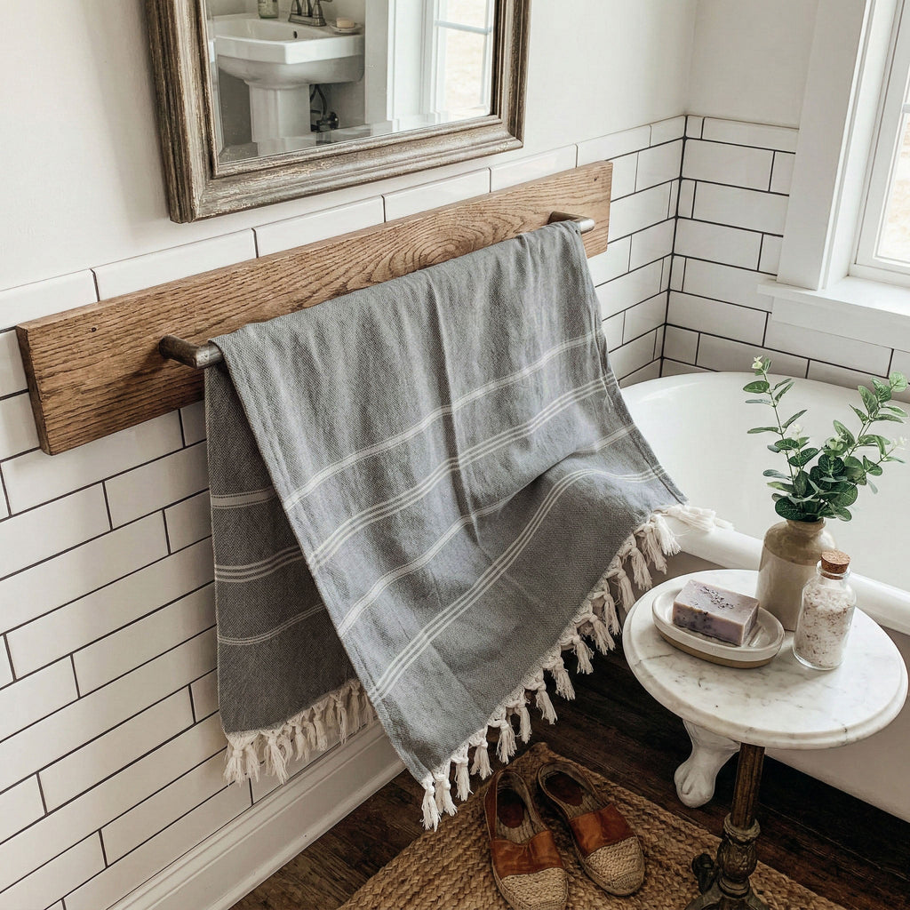 Haley Stripe Towel 180GSM
