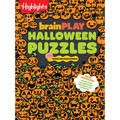 Brainplay Halloween Puzzles: A Challenging Halloween Activity Book for Kids Ages 7 and Up with Over 200 Puzzles, Logic Games, Mazes and Hidden Picture - Paperback