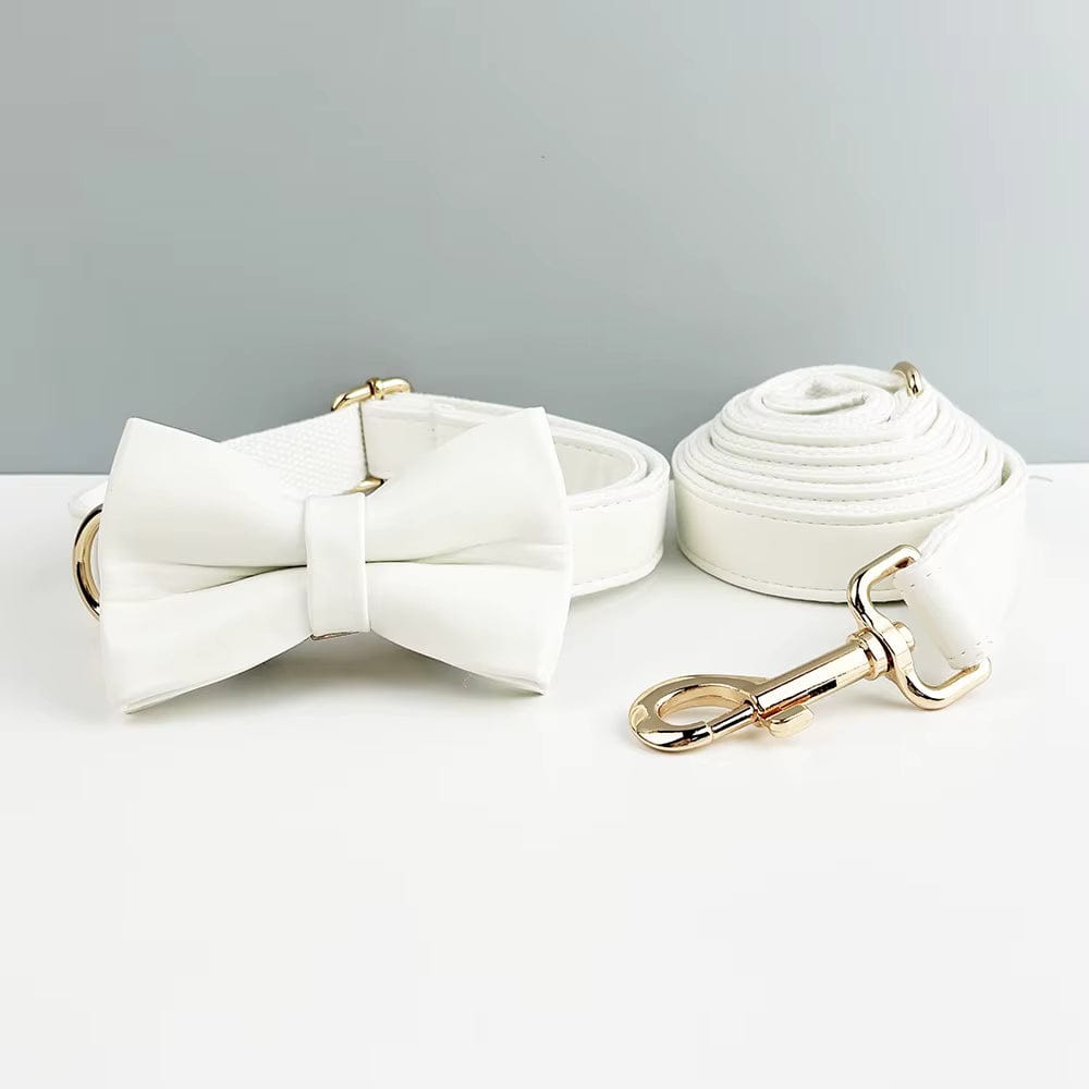 White Leather Set