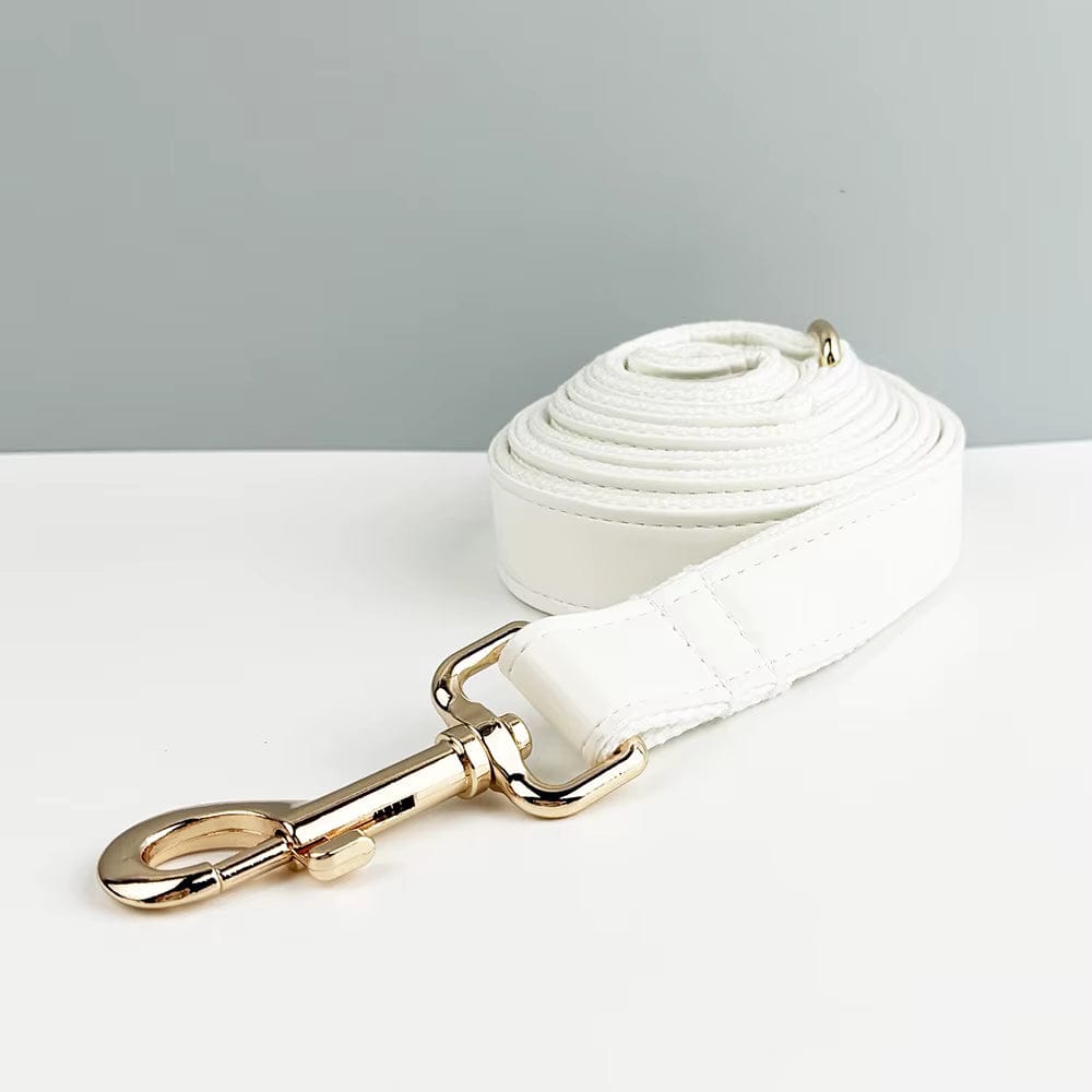 White Leather Set