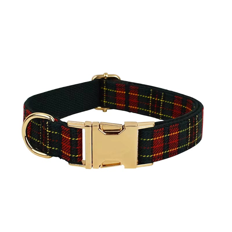 Red Tartan Christmas Set