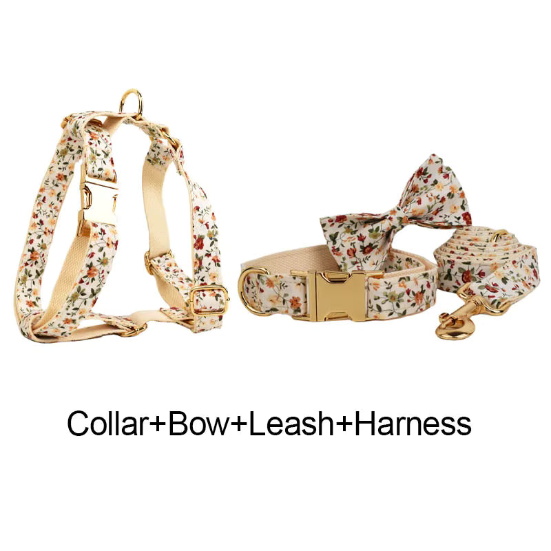 Soft Ivory Blossom Floral Set
