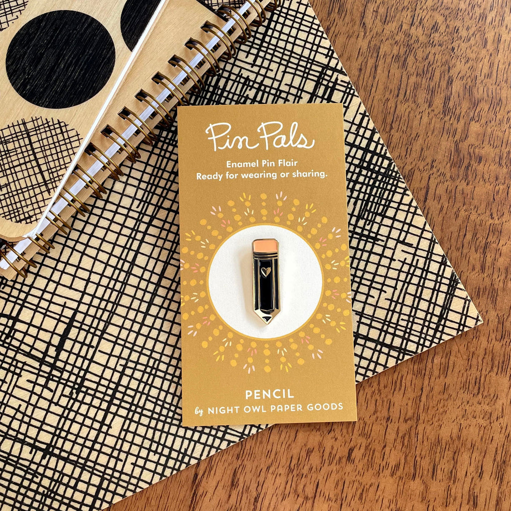 Pencil Enamel Pin