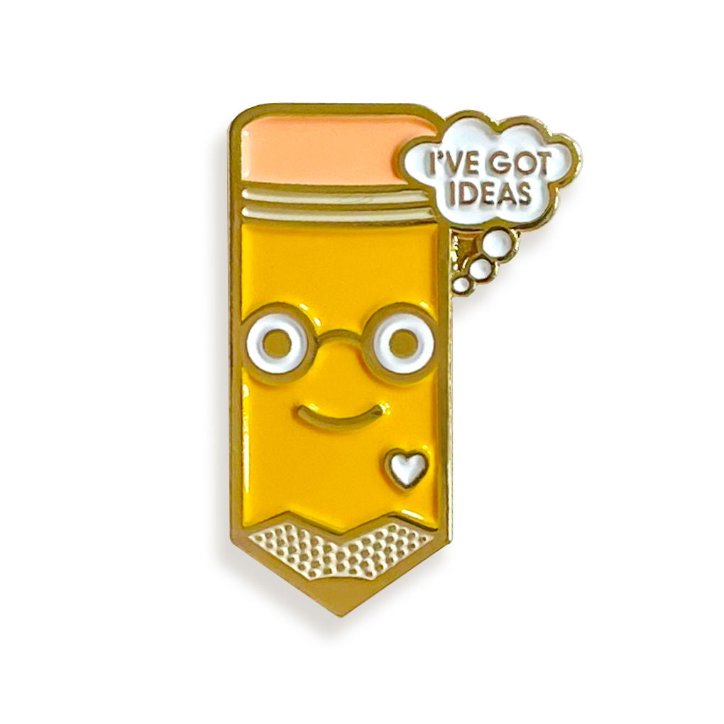 Idea Pencil Enamel Pin