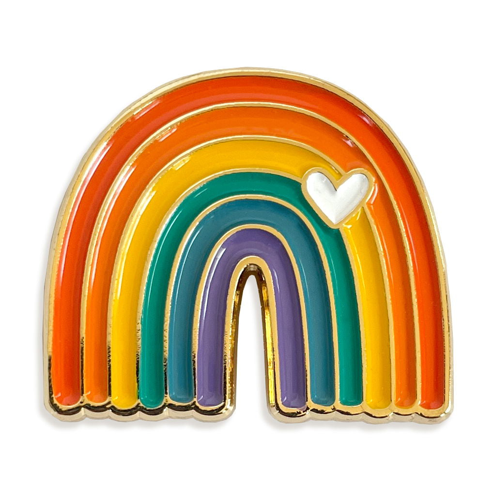 Rainbow Vibes Enamel Pin