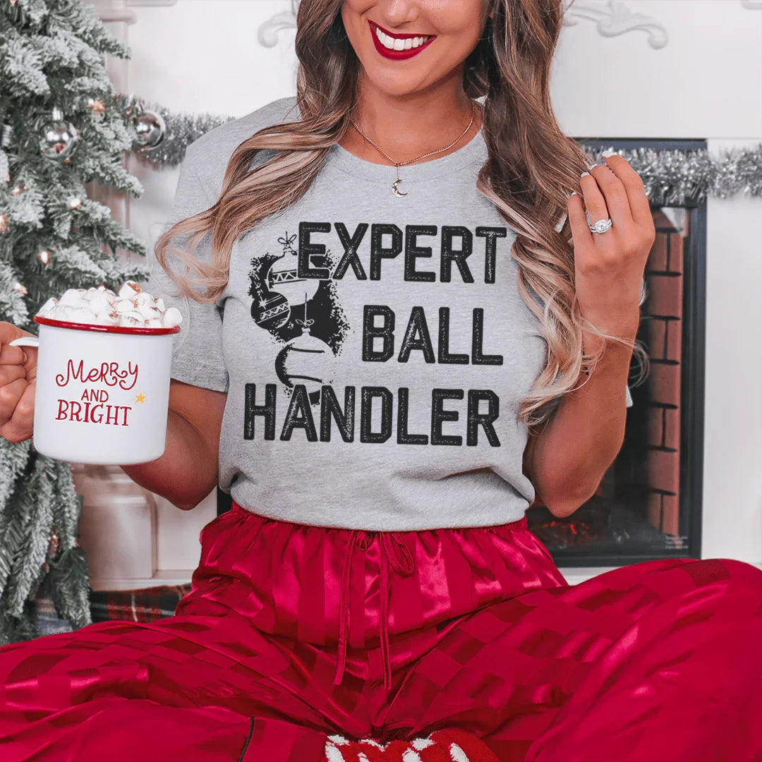 Expert Ball Handler Christmas Tee