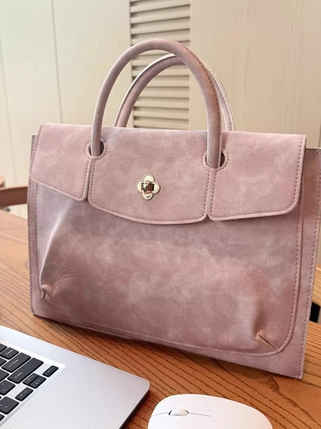Top Handle Laptop Handbag